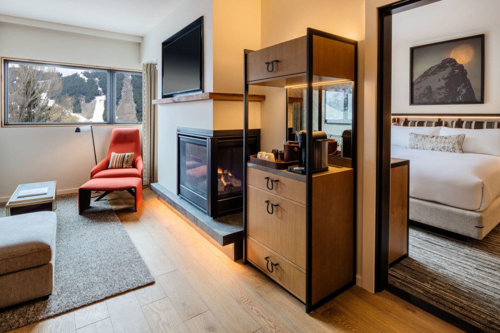 One Bedroom Suite with Balcony Bedroom Entrance