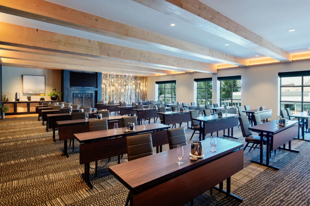 Cloudveil Meeting Space In Jackson Hole.
