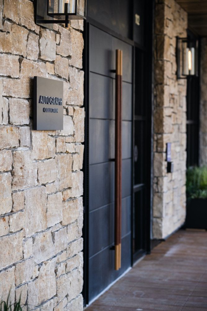 Main hotel entrance.