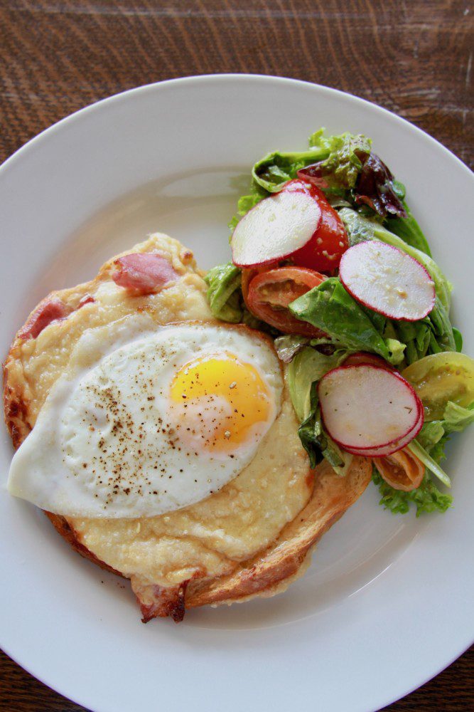 The Bistro Croque Madame.