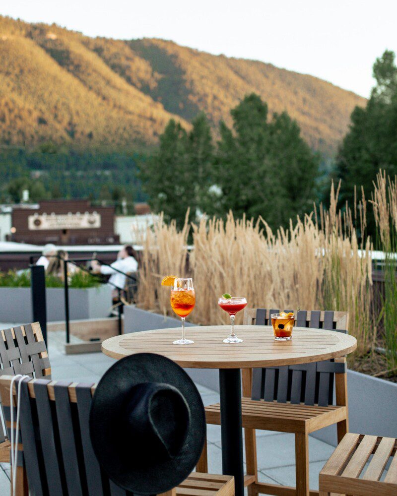 Cloudveil Rooftop Bar.