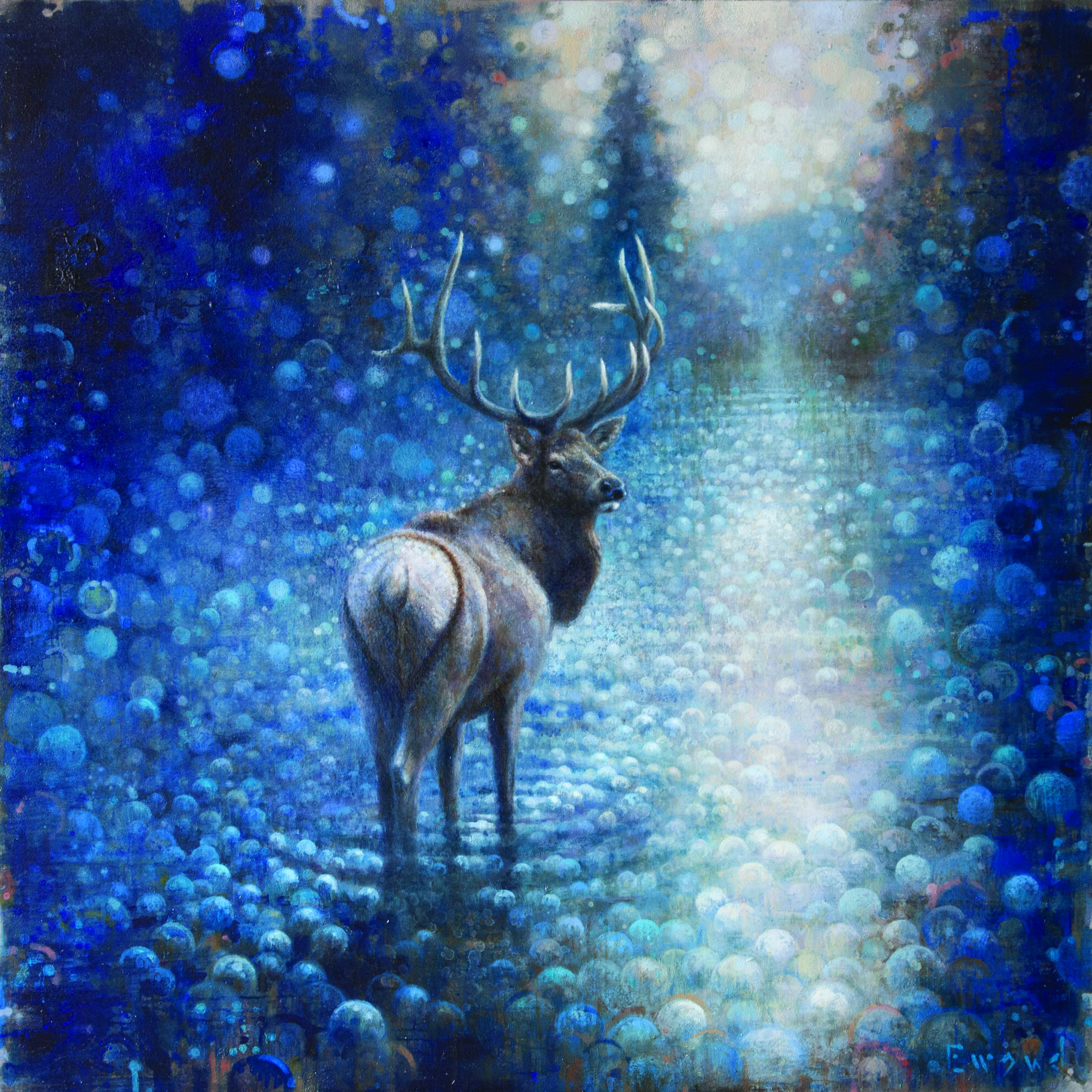 Twilight Elk