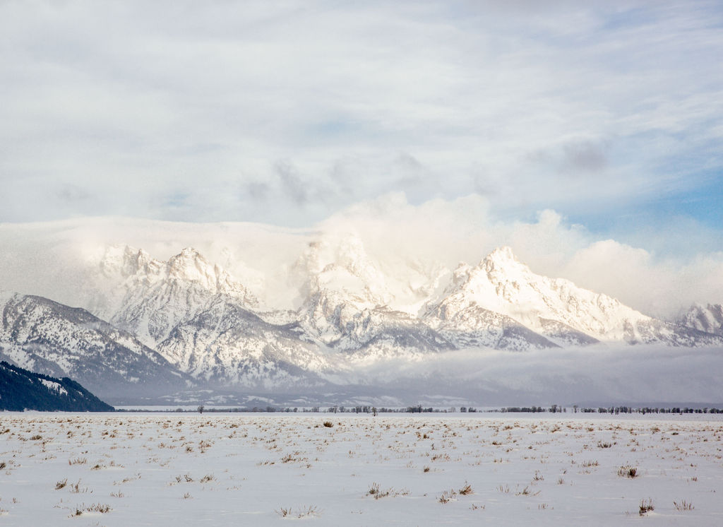 Tetons Winter Snow