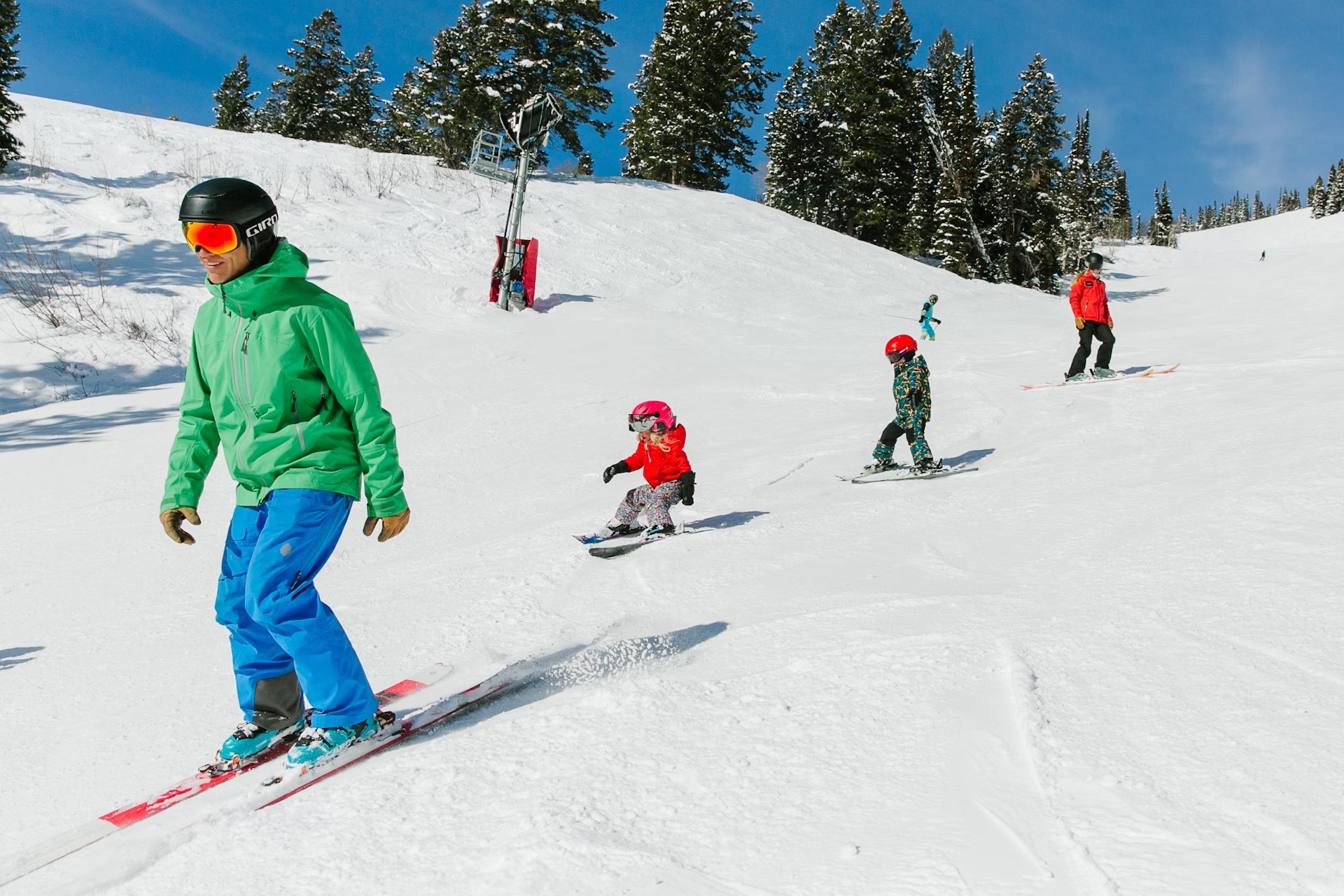 Kids On Snow