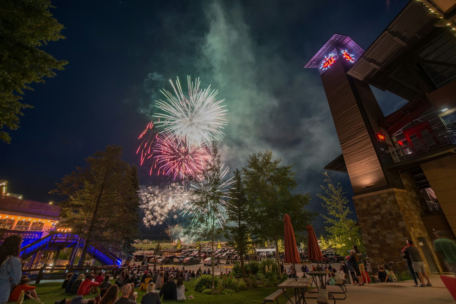 Teton Village Fireworks
