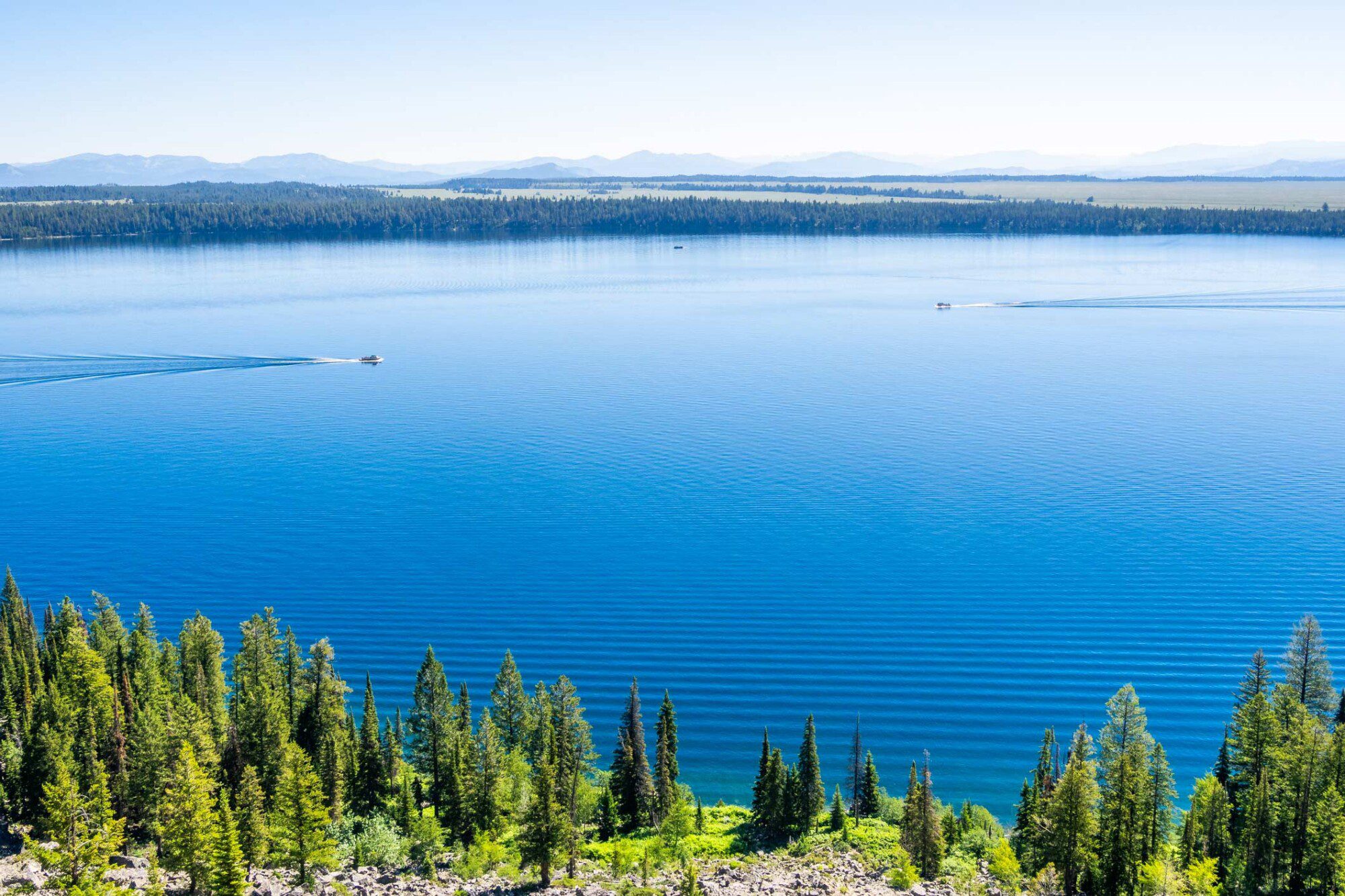 Inspiration-Point-Jenny-Lake-Grand Teton National Park Wyoming