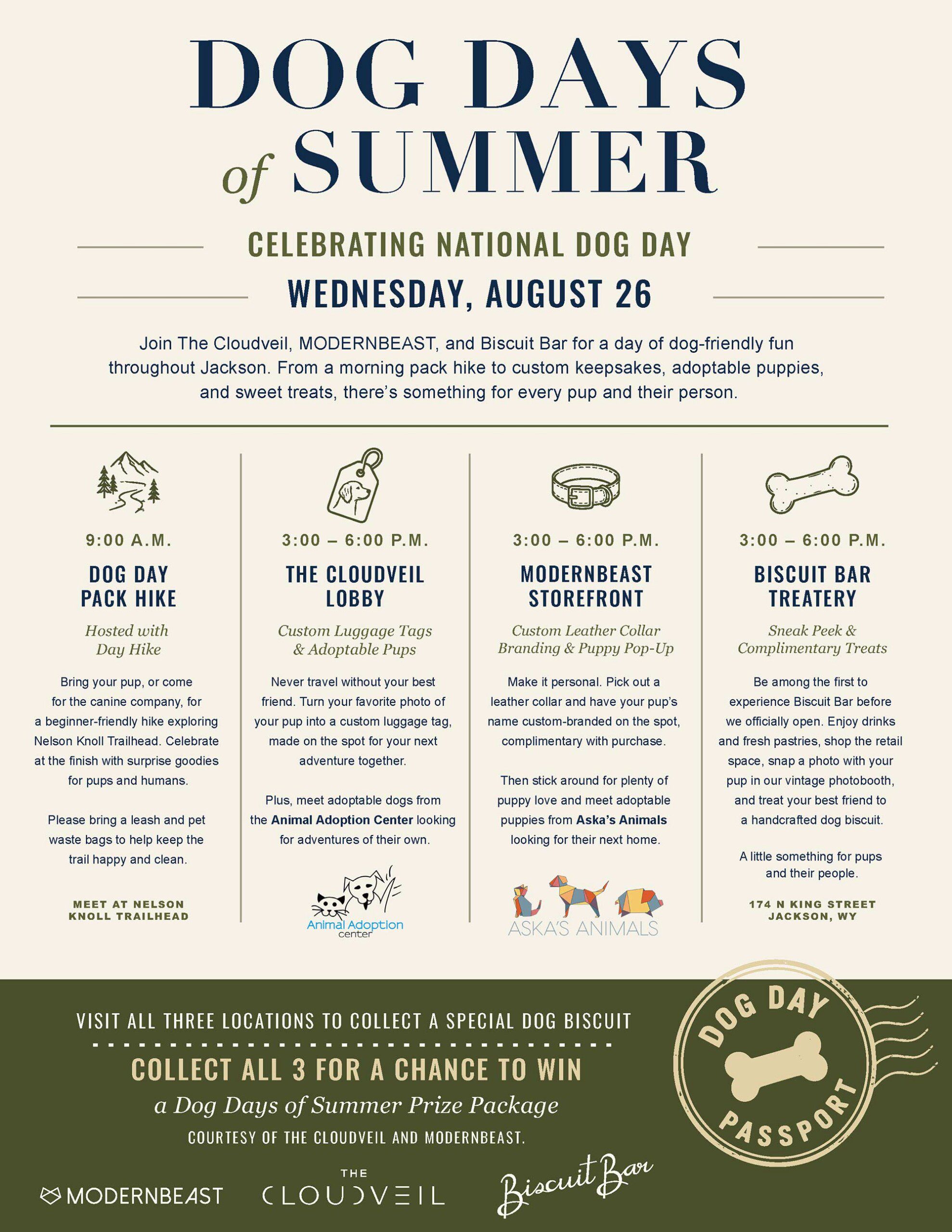 National Dog Day Event at The Cloudveil
